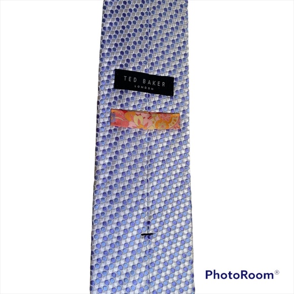 Ted Baker London Men's 100% Silk Tie - Picture 3 of 6